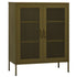 Lady Jillian -  Storage Cabinet Olive Green 80x35x101,5 cm Steel - Model 4